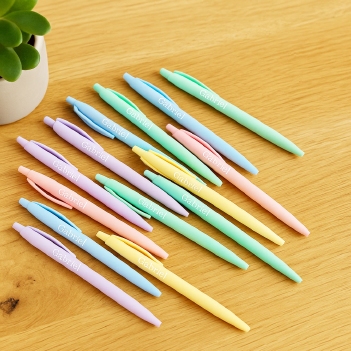 Pastel balpennen Set