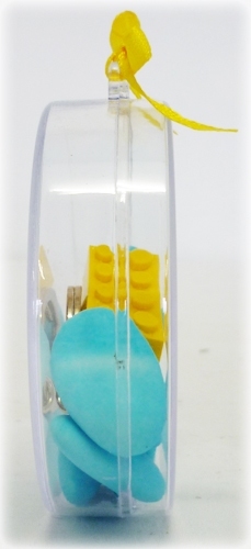 30 ronde plexidoosjes