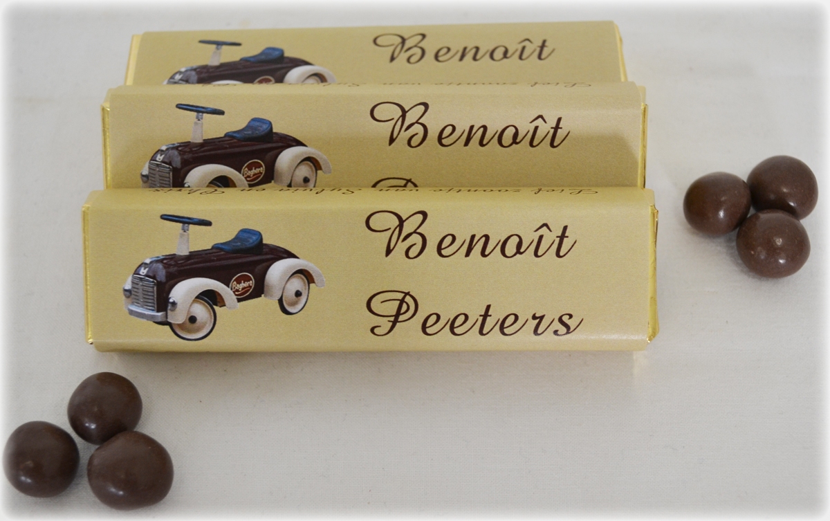 Chocolade met label