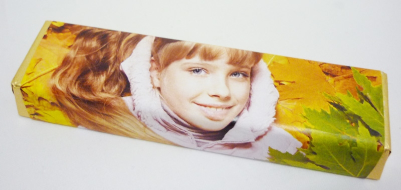 Chocolade met label