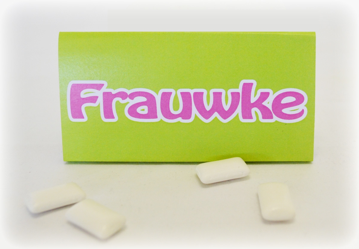 Kauwgom met label