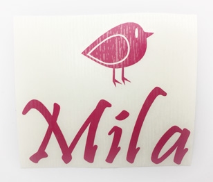 Naamstickers XL