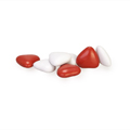 Mini hartjes De Bock wit/rood