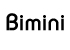 lettertype: Bimini