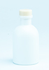 wit flesje met naturel dopje