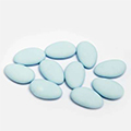 Suikerbonen Vanparys babyblauw mat