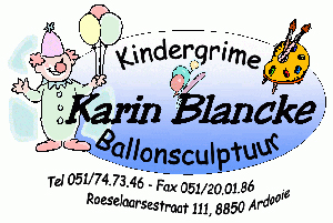 Karin Blancke kindergrime & Ballonclown